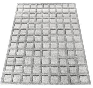 Makro Abra Koberec kusový Serenity 03 Kostky Šedý Rozměr: 80x150 cm