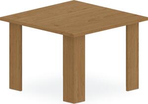 Artspect 2K01-0808 - Konferenční stolek 80x80cm - Olše zlatočervená