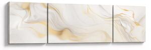 Obraz - Abstrakce s dekorem (170x50 cm)
