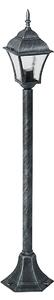 RABALUX Venkovní stojací lampa TOSCANA, 1xE27, 60W, 100cm, stříbrná, IP43 008400