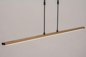 Závěsné dřevěné LED svítidlo Wood Line (LMD)
