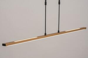 Závěsné dřevěné LED svítidlo Wood Line (LMD)