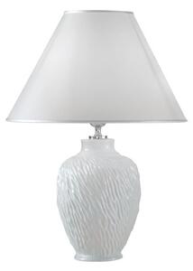 Kolarz A1340.70 - Stolní lampa CHIARA 1xE27/100W/230V bílá pr. 30 cm KL0112