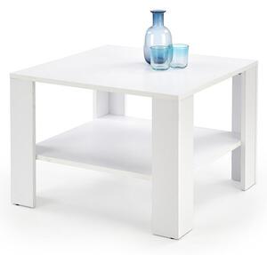 HALMAR - Kwadro kwadrat - Konferenční stolek 70x70x53cm - Bílý