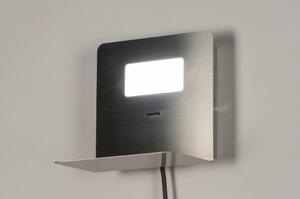 Nástěnné LED svítidlo Portal Steel USB (LMD)
