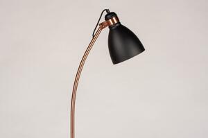 Stojací industriální černá lampa Black and Cooper Marina Industry (LMD)
