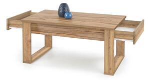 HALMAR Konferenční stolek se zásuvkami Nea 110x60x52cm - dub rustikal (votan)