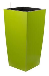 G21 Samozavlažovací květináč Linea zelený 76 cm