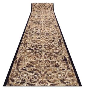 Associated Weavers Běhoun pogumovaný DIGITAL - CLASSIC Ornament béžový hnědý Šíře: 65 cm