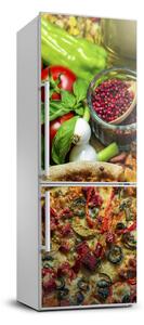 Nálepka na ledničku do domu fototapeta Pizza FridgeStick-70x190-f-86386150