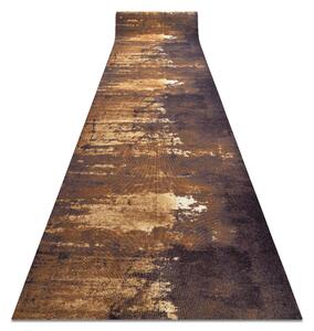 Associated Weavers Běhoun pogumovaný DIGITAL - CONCRETE Beton Abstraktní zlatý Šíře: 65 cm