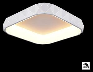 LUXERA Přisazené LED stropní svítidlo CANVAS, 50W, denní bílá, 60x60cm, hranaté 18412