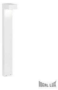 IDEAL LUX Venkovní zahradní sloupek SIRIO, 80cm, bílý 115085