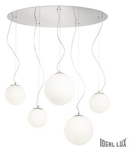 IDEAL LUX Moderní závěsný lustr na lanku MAPA BIANCO SP5 43562