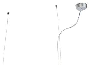 Závěsné LED svítidlo Dunne Silver O 125 (Greyhound)