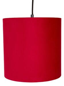 Závěsné svítidlo Cava Velour Green Pink Red 3 (Greyhound)