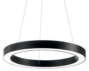 IDEAL LUX LED závěsné svítidlo na lanku ORACLE, černé 222110