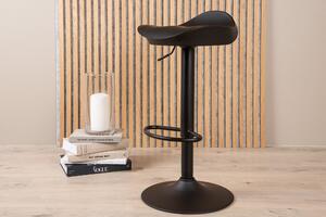 Barová židle Adesto, 2ks, černá, 38x40x68/88.5