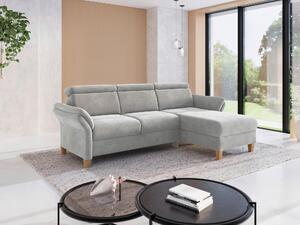 ROHOVÁ SEDAČKA, textil, barvy stříbra Sit & More - Sedací soupravy, Online Only