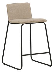 Barová židle Bisbee, 2ks, béžová, 50x41x84