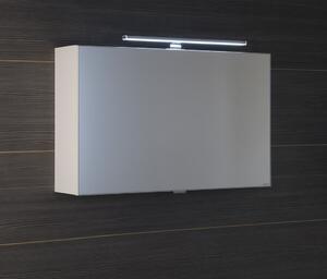 Sapho CLOE galerka s LED osvětlením 80x50x18cm, bílá
