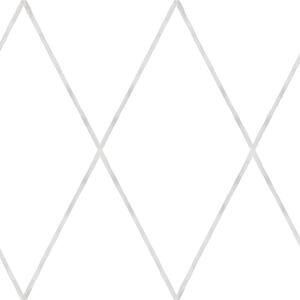 Geometrická papírová tapeta s kosočtverci 3357-2, Oh lala, ICH Wallcoverings
