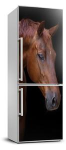 Nálepka fototapeta lednička Portrét koně FridgeStick-70x190-f-114030424