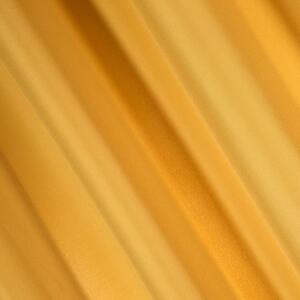 Dekorační krátký závěs s řasící páskou SAMARA mustard/hořčicová 140x175 cm MyBestHome