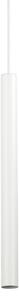 IDEAL LUX LED závěsný moderní lustr ULTRATHIN, bílý, 40cm 156682