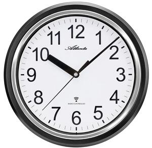 Designové nástěnné hodiny AT4522-7 Atlanta řízené signálem DCF 28cm