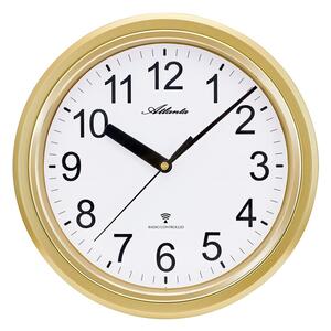 Designové nástěnné hodiny AT4522-9 Atlanta řízené signálem DCF 28cm