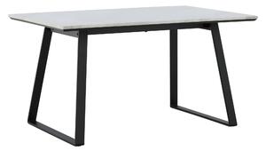 Jídelní stůl Estelle, černý, 90x140
