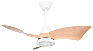 Stropní ventilátor se světlem HAINES s dálkovým ovládáním LED Bílá