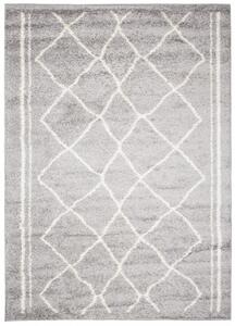 Makro Abra Kusový koberec Shaggy DELHI 2655A šedý Rozměr: 120x170 cm