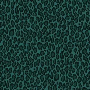 Vliesová tapeta na zeď zelená - imitace leopardí kůže 139154, Paradise, Esta Home