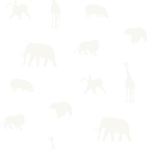 Dětská vliesová tapeta - zviřátka z Afriky 347688, Precious, Origin
