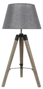 CLX Stojací lampa trojnožka GIAN, šedá 41-31150