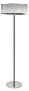 CLX Moderní stojací lampa GRECO, stříbrná 51-27903