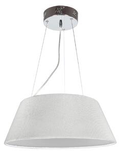 CLX Moderní LED závěsný lustr na lanku GIACOBBE, bílý 31-53183