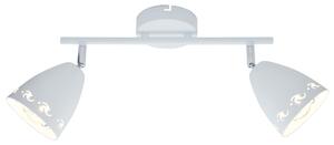 CLX Moderní bodové nástěnné / stropní svítidlo CESARE, bílé 92-67128