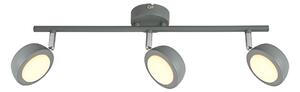 CLX LED stropní bodové osvětlení GIANLUCA, šedé 93-66541