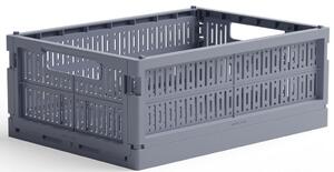 Made Crate Skládací box Midi - Blue Grey MC103