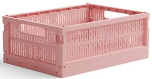 Made Crate Skládací box Midi - Candyfloss Pink MC125