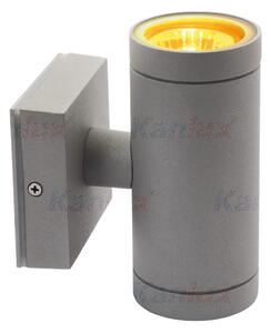 KANLUX Venkovní nástěnné osvětlení TRONO EL-235, šedé 07080
