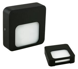 McLED Venkovní LED nástěnné osvětlení URSA S, 1,5W, 4000K, IP65, černé ML-517.006.19.0