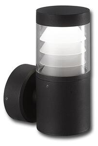 McLED Venkovní LED nástěnné osvětlení PILAR W, 9W, 4000K, IP65, černé ML-513.051.19.0