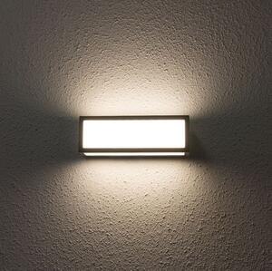 McLED Venkovní LED nástěnné osvětlení CHARON L, 9W, 4000K, IP65, černé ML-513.043.19.0
