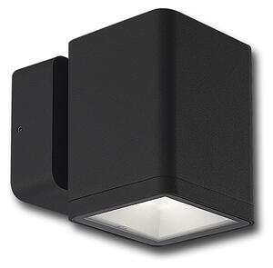 McLED Venkovní LED nástěnné osvětlení VERONA S, 7W, 4000K, IP65, černé ML-518.018.19.0