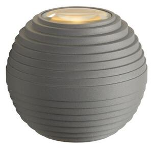 LUCIDE Venkovní LED nástěnné osvětlení AYO, IP54, šedé 17804/06/36