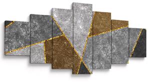 Obraz - Imitace materiálů (210x100 cm)
